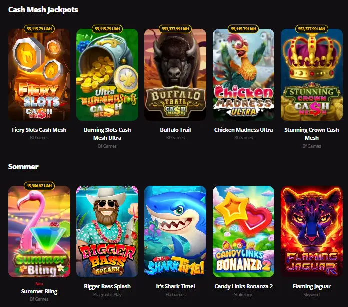 LV Bet Casino Netherlands games